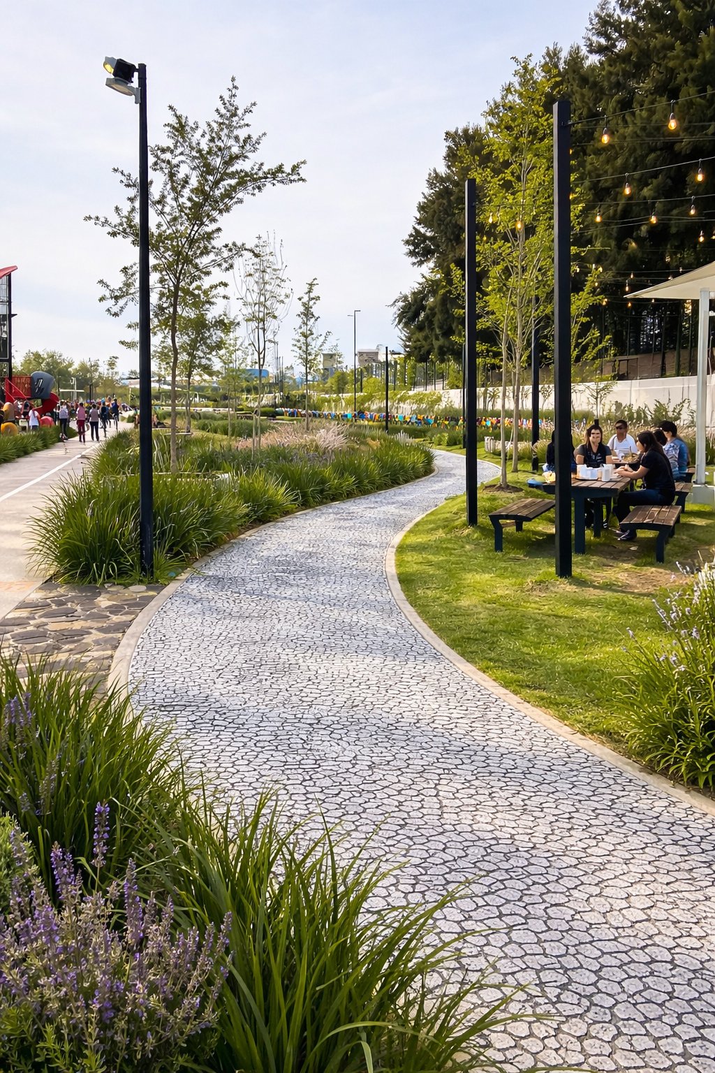 Áreas verdes y paisajismo en parques y espacios públicos en Tamaulipas