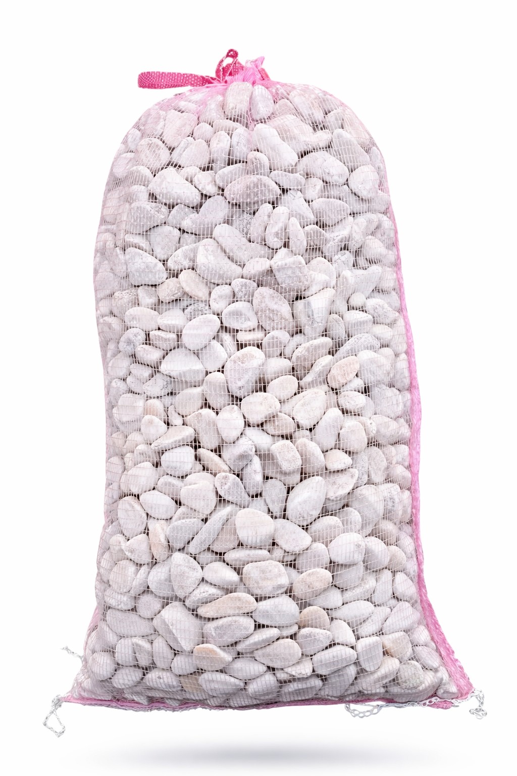 Saco de mármol blanco 20kg $250 — Viveros Terra Tampico